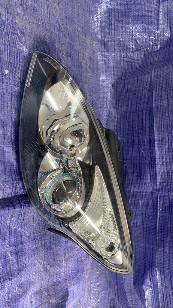 фото №1, Hyundai i30 2009-2012 lift лампа левая передняя