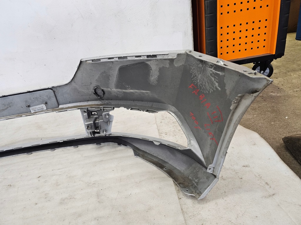 фото №15, Skoda fabia iii lift бампер передний перед 6v0807221f