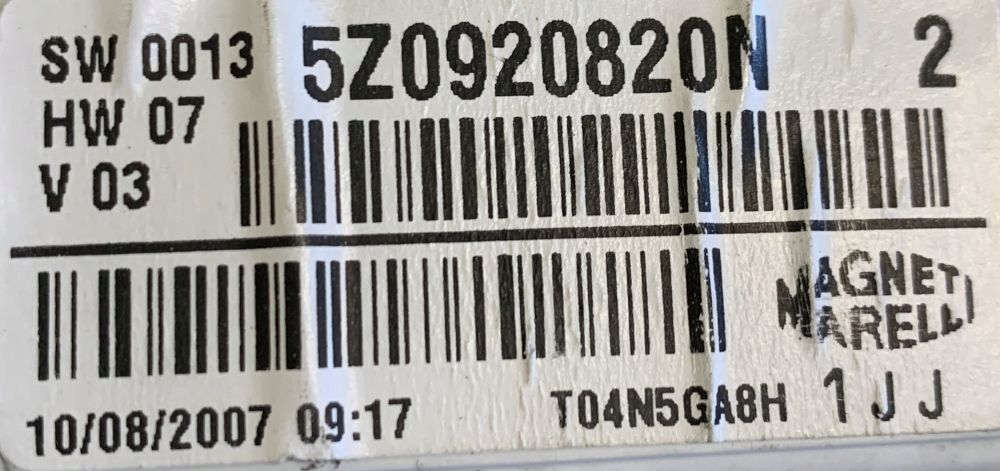 фото №15, Набір стартовий vw polo fox 03d906023b