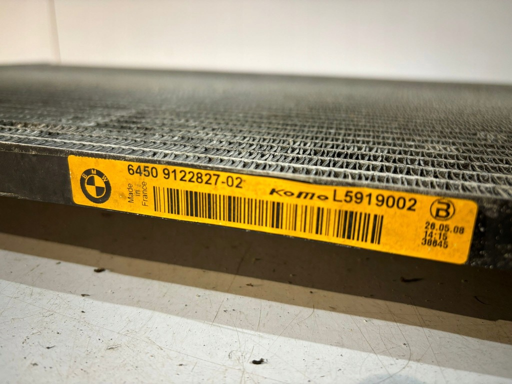 фото №6, Bmw 5 e60 радиатор кондиционера 9122827 - 14062