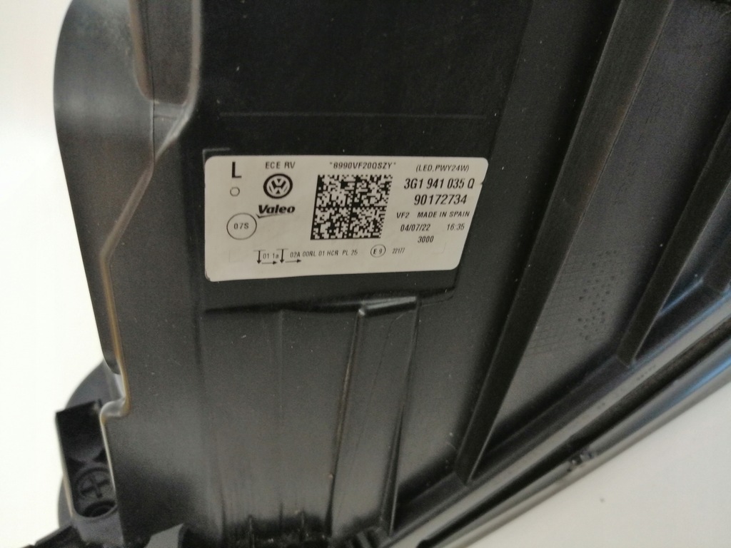 фото №13, Vw passat b8 lift лампа перед ліва full led