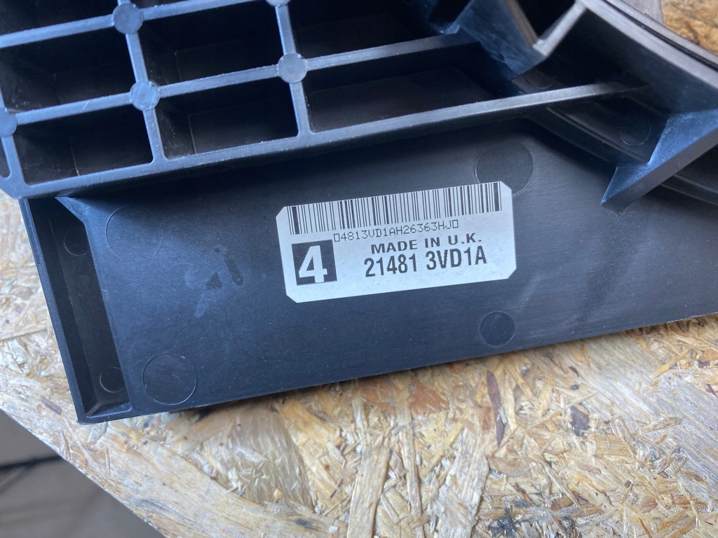 фото №11, Вентилятор радіатор корпус nissan note ii e12 1.5 d 214813vd1a 2012-