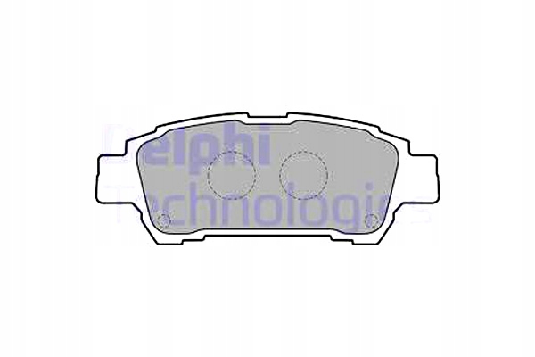 фото №2, Гальмівні колодки гальмівні задня toyota alphard i avensis verso isis noah voxy