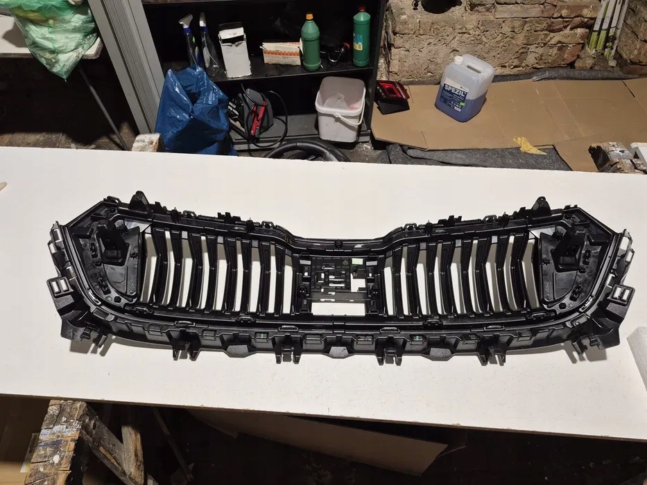 фото №6, Skoda kodiaq lift, решётка радиатора решётка радиатора.