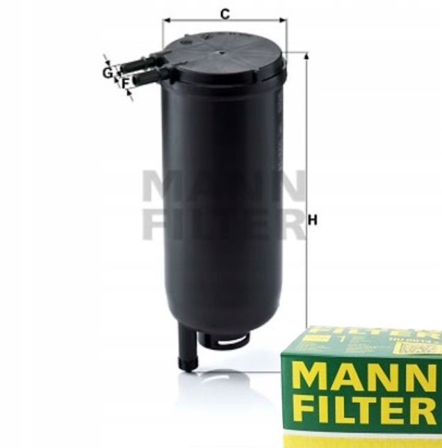 фото №1, Фільтр пального mann-filter do mitsubishi canter