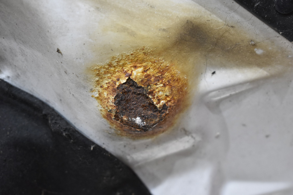 фото №16, Капот крышка двигателя белый honda civic 9 ix 11-16