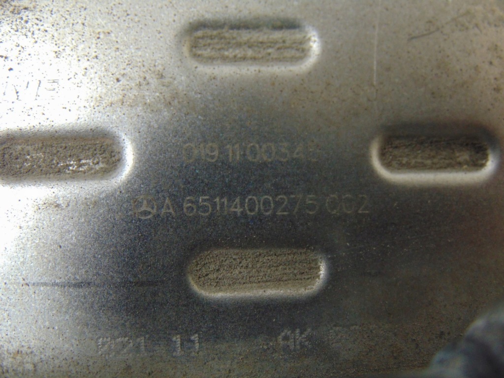 Egr радіатор вихлопних газів mercedes vito 639 2.2 cdi a6511400360 Оригінал