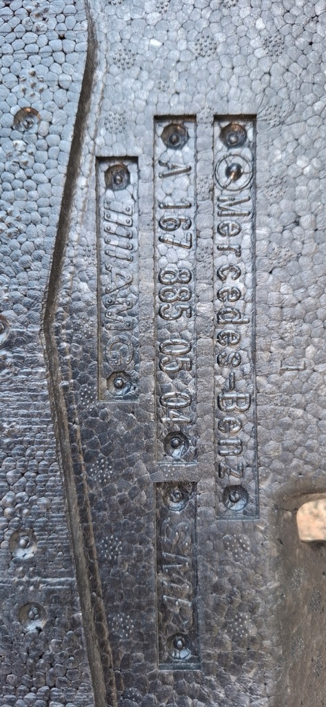 фото №10, Mercedes gle w167 amg ii 2019- абсорбер бампера перед a1678850504