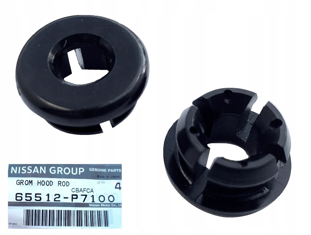 фото №1, Nissan кронштейн втулка кронштейн опоры капот оригинальный номер