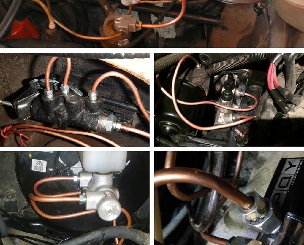 фото №7, Трубка медная na провода тормозные krążek 5m + 10szt наконечников m10x1