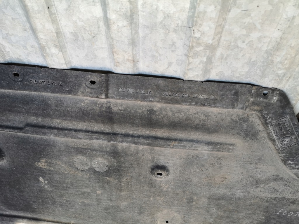 фото №12, Защита подвеска правая bmw 5 e60 74850610