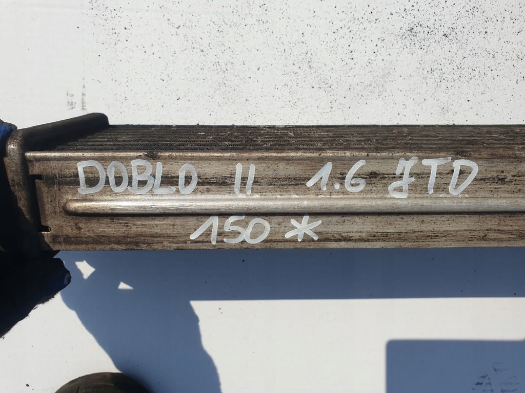 фото №5, Интеркулер fiat doblo ii 1.6 jtd