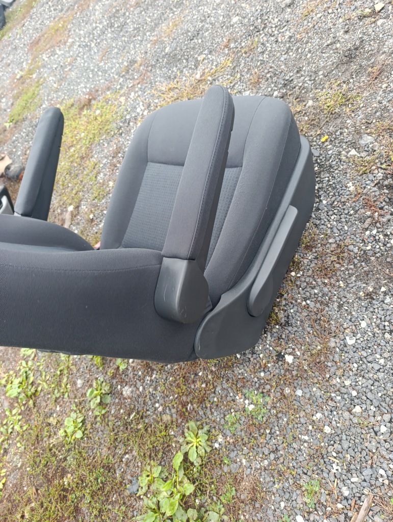 фото №11, Vw t5 сидіння пасажира з підлокітники антрацит