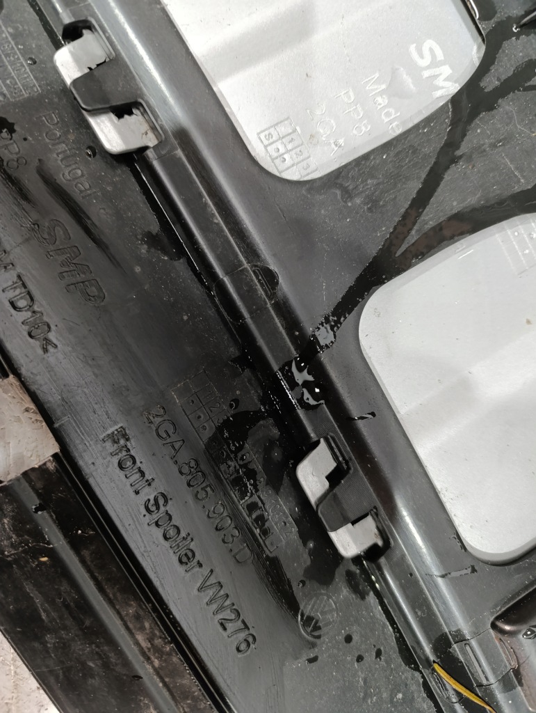 фото №14, Volkswagen vw t-roc t roc 2ga 17- бампер перед передній om super стан хром