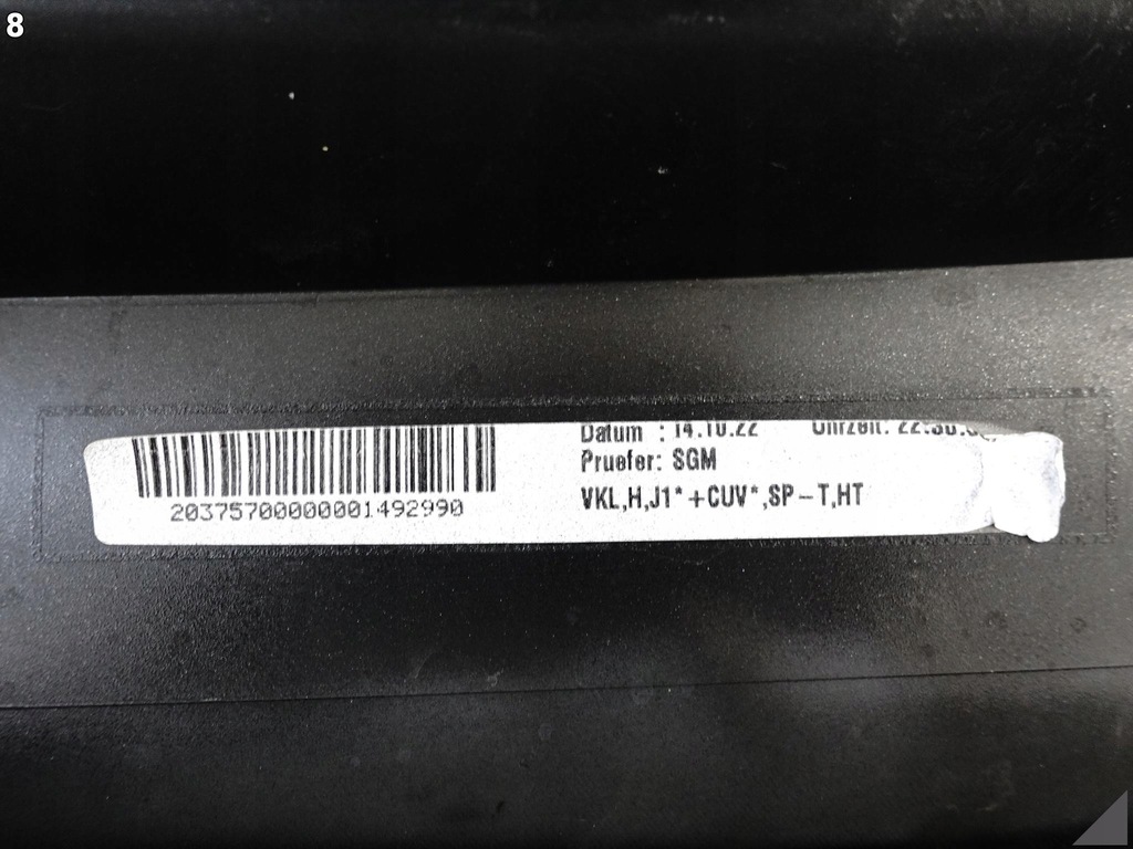 фото №9, Porsche taycan 9j1 9j0 19- бампер задня задній pdc/kamera b.ładny