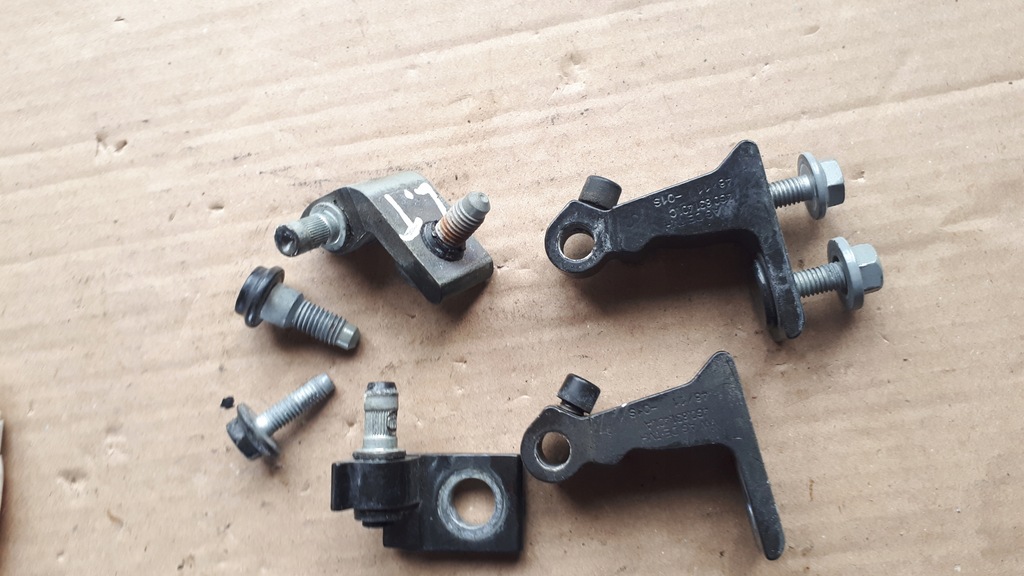 фото №8, A6 c7 4g петля петли дверь левый задняя задние lx7u