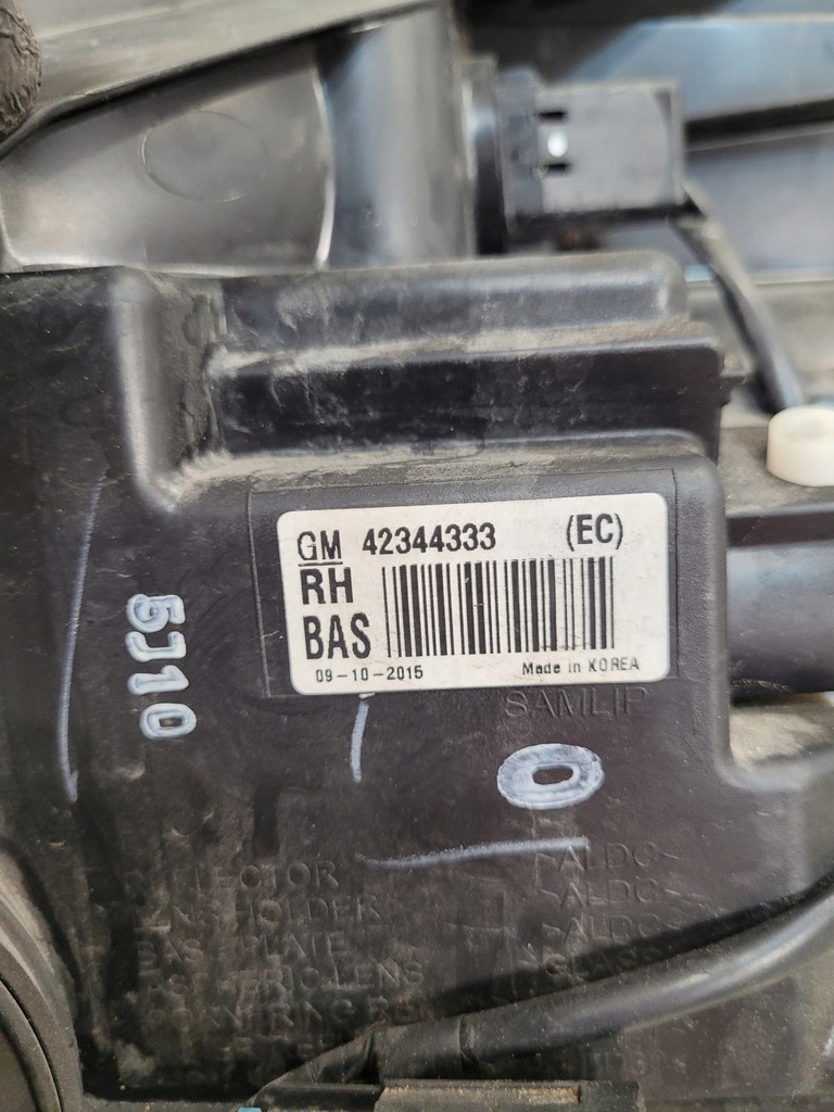 фото №11, Лампа права перед opel mokka ксенон 12-16