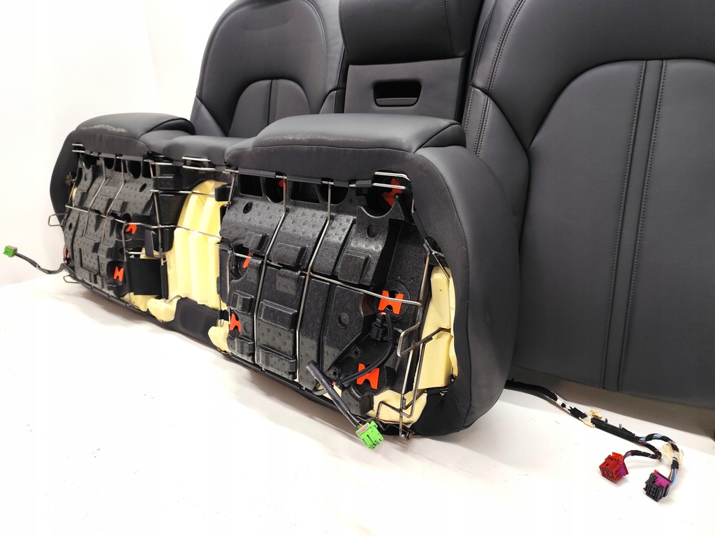 фото №16, Audi a8 d4 сиденья заднее сиденье обшивки туннель кожа комплект