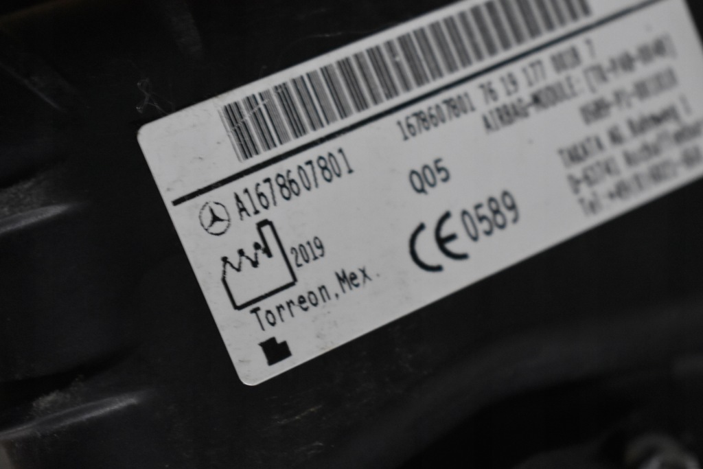 фото №3, Idealna подушка пасажира подушка безпеки mercedes w167 1