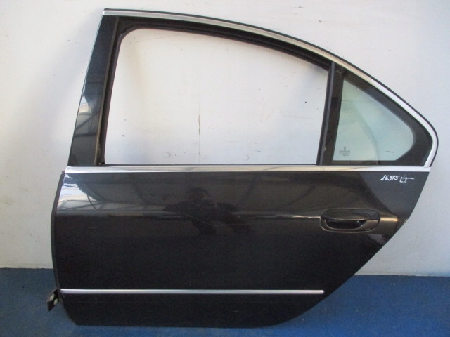 фото №1, Peugeot 607 lift sedan двері задня ліва чорні exld