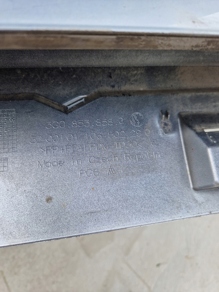 фото №8, Vw passat b8 3g0 r-line поріг молдинг поріг права