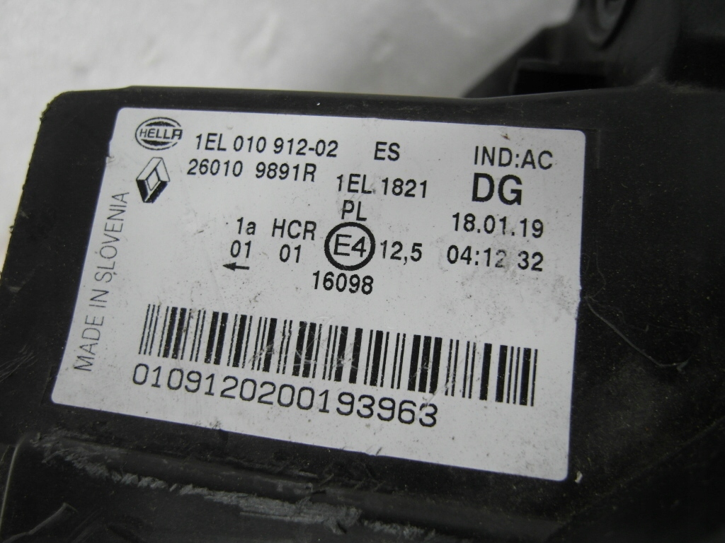 фото №7, Renault zoe bdb лампа передняя правая