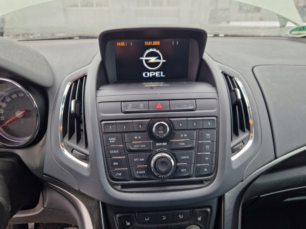 фото №1, Opel zafira c радіо navi 900 комплект дисплей зчитувач електропроводка