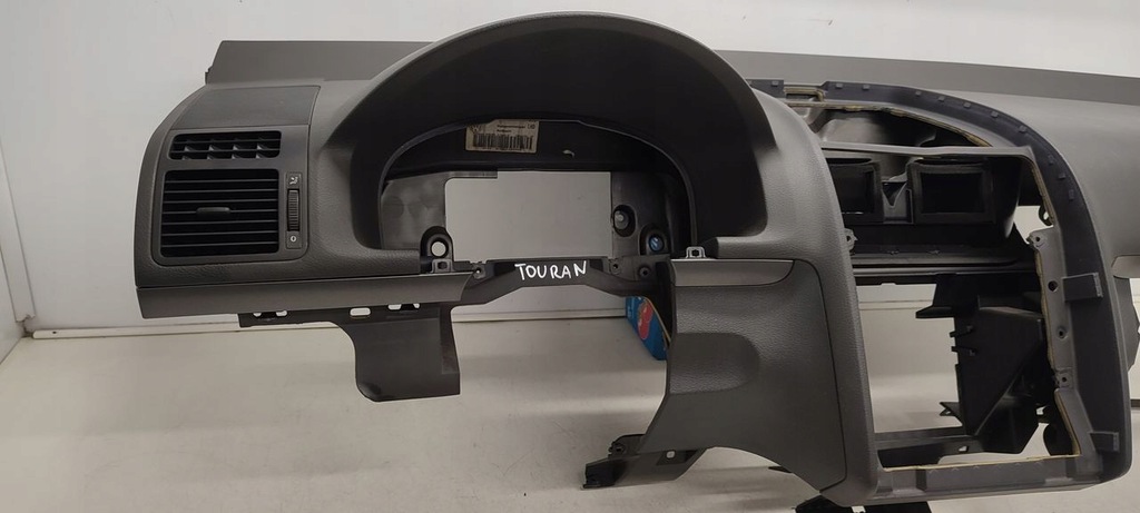 фото №8, Приборная панель консоль ремни vw touran 1,9 tdi