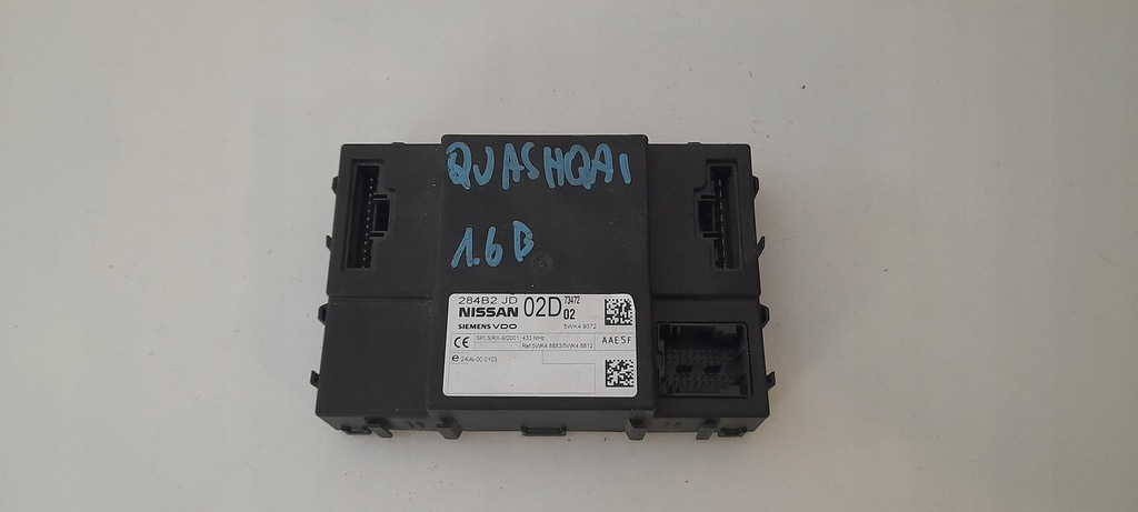 фото №1, Модуль комфорту nissan 284b2jd02d