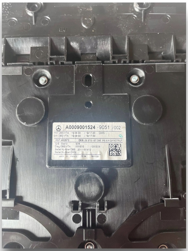 фото №6, Mercedes w117 лампа стельовий a0009001524 #269. $j