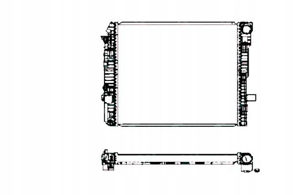 фото №1, Nrf радіатор двигуна bez рами mercedes atego, a