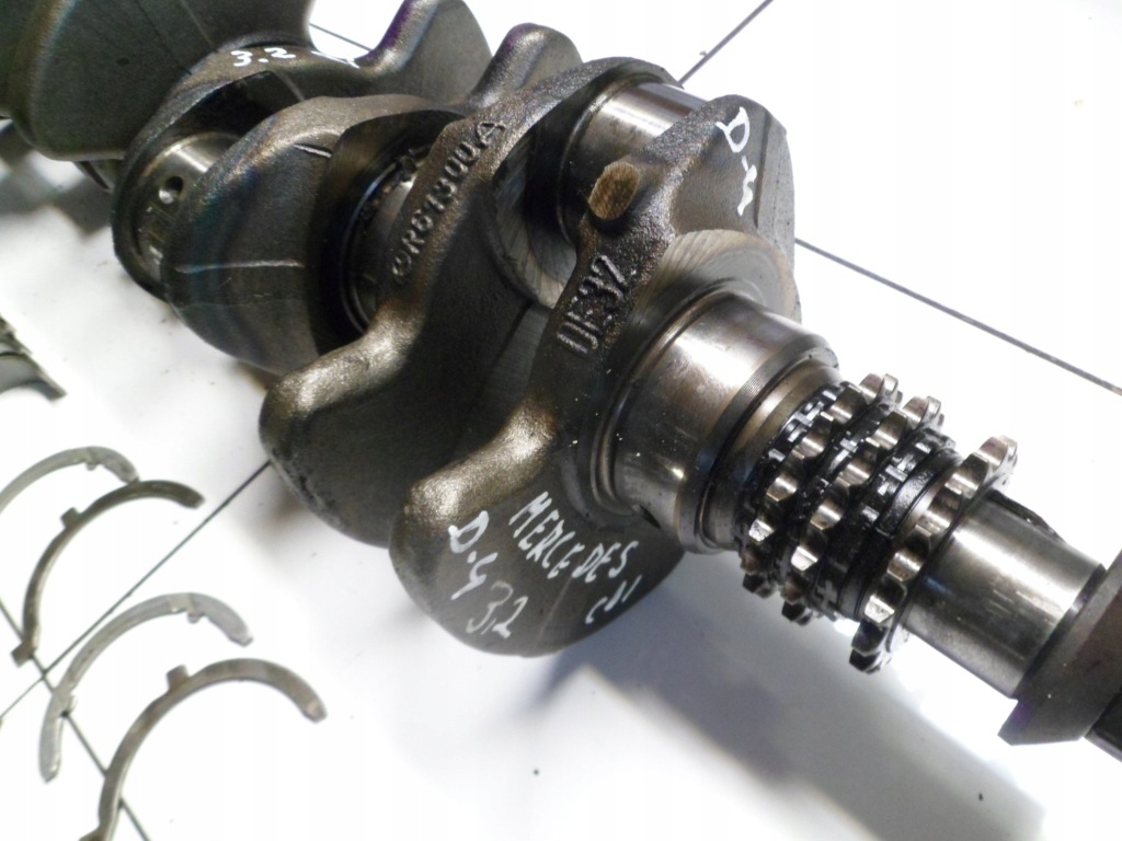 фото №3, Mercedes w220 3.2cdi wał коленчатый r61300a