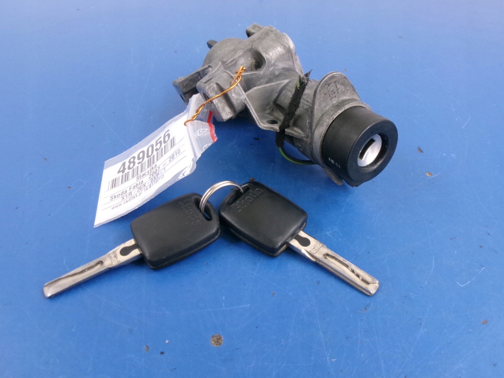 фото №1, Skoda fabia ii замок запалювання 4b0905851c 2 ключі