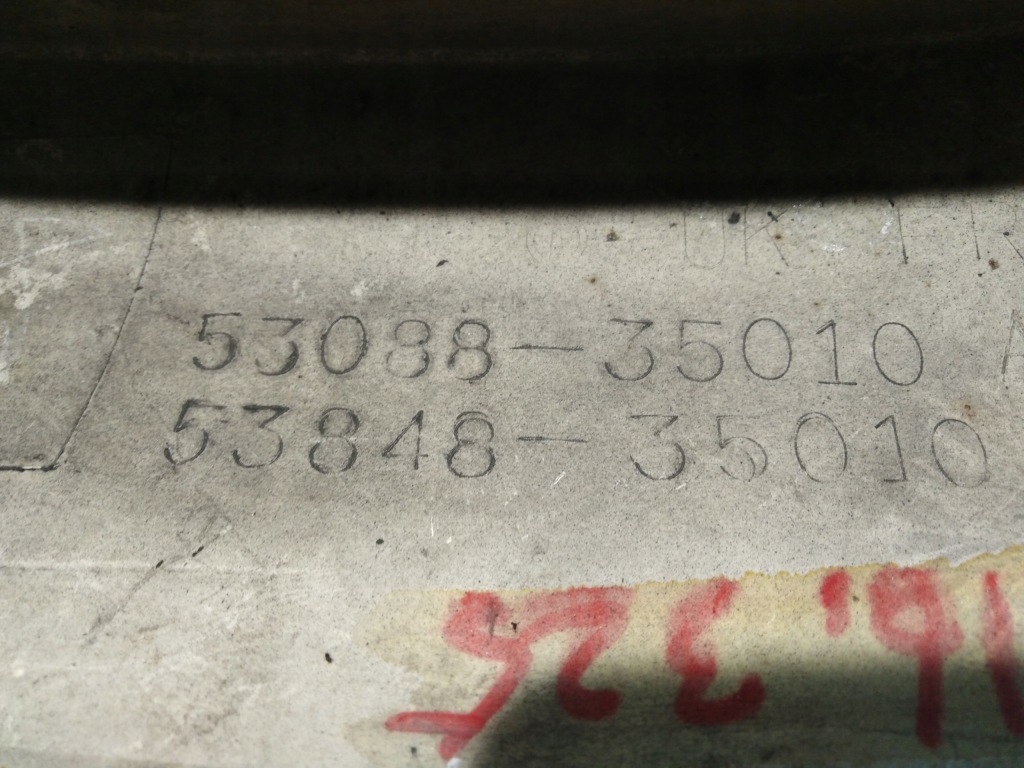 фото №5, Toyota 4 runner молдинг крила ліва перед