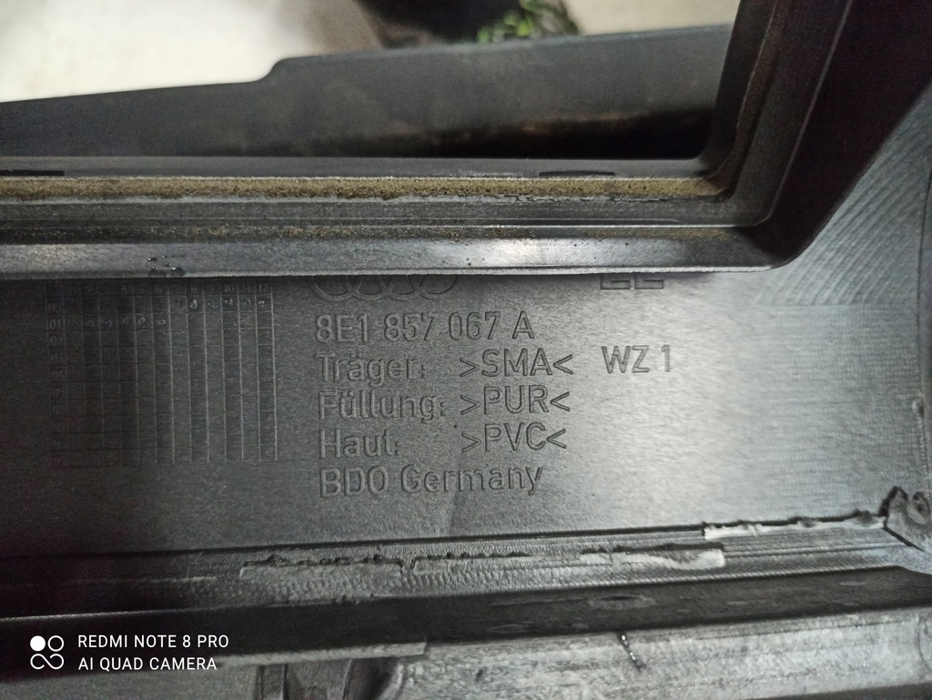 фото №7, Панель приладів приладова консоль панель приладів audi a4 b6