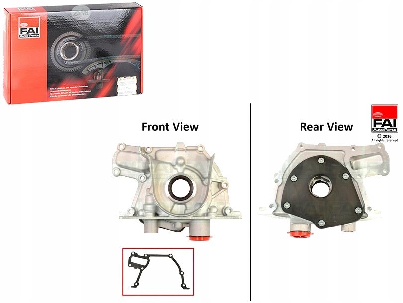 Купить Насос масла fai op317 opel astra j cascada insignia 2.0d 08- fai