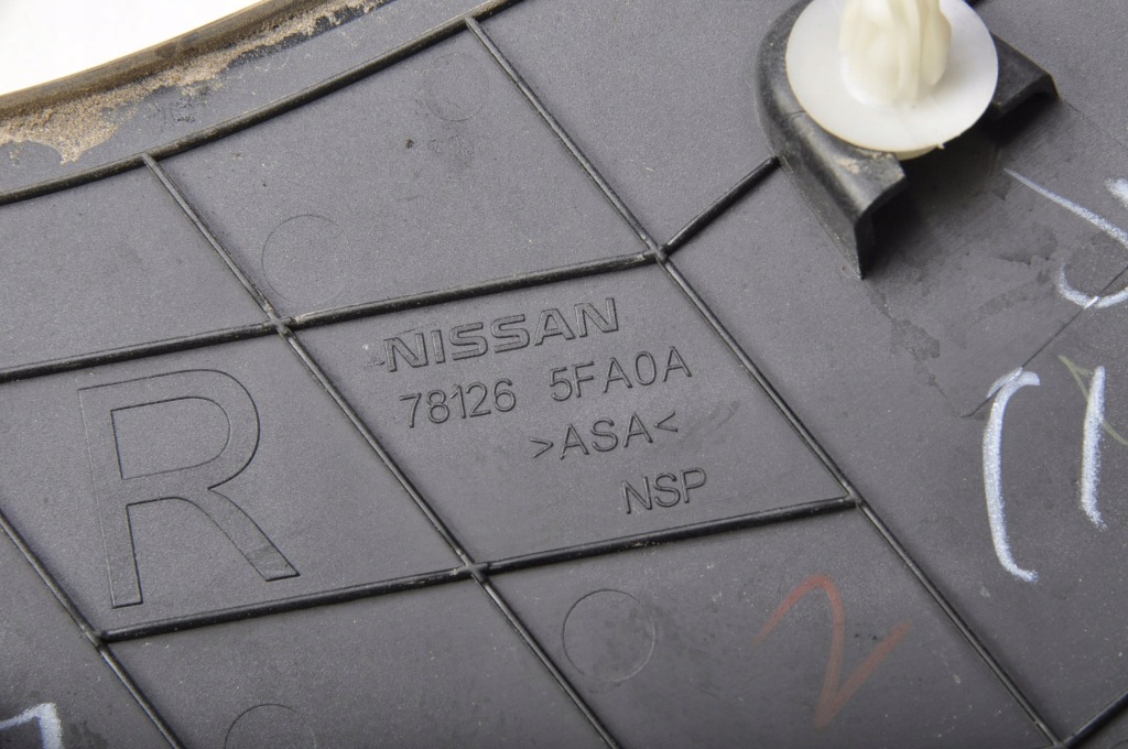 фото №6, Nissan micra k14 молдинг крыла правый задняя