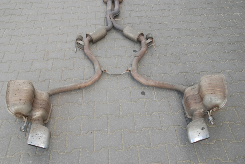 Гаситель выхлоп конечный mercedes sl350 sl r230 Доставка