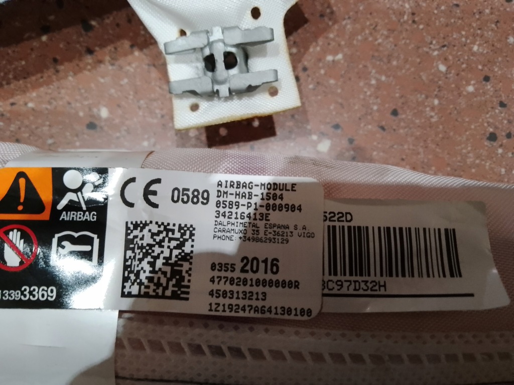 фото №3, Citroen c3 aircross шторка безпеки права сторона