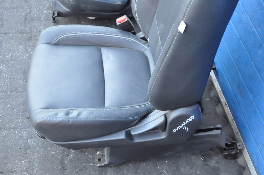 фото №15, Mitsubishi outlander iii переходник салона сиденья заднее сиденье обшивки кожа