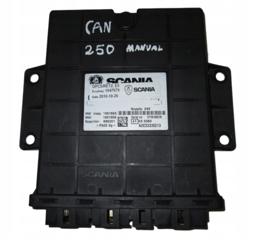 фото №1, Бортовий комп'ютер блок керування opc5 коробки передач scania r can 250
