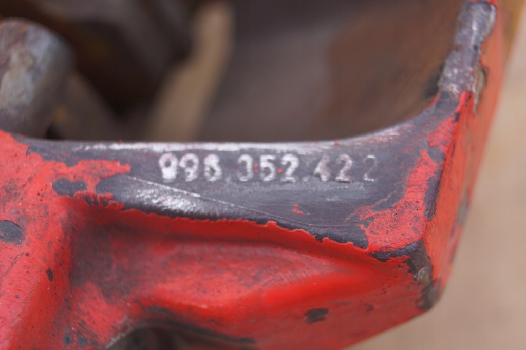 фото №8, Супорт гальмівний правий задня porsche 911 996