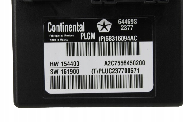 фото №10, Chrysler pacifica 2017- модуль блок керування кришки багажника