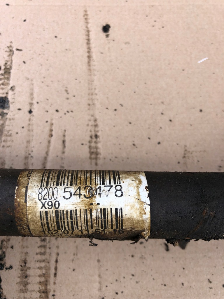 фото №5, Приводной вал правая dacia logan 8200543478