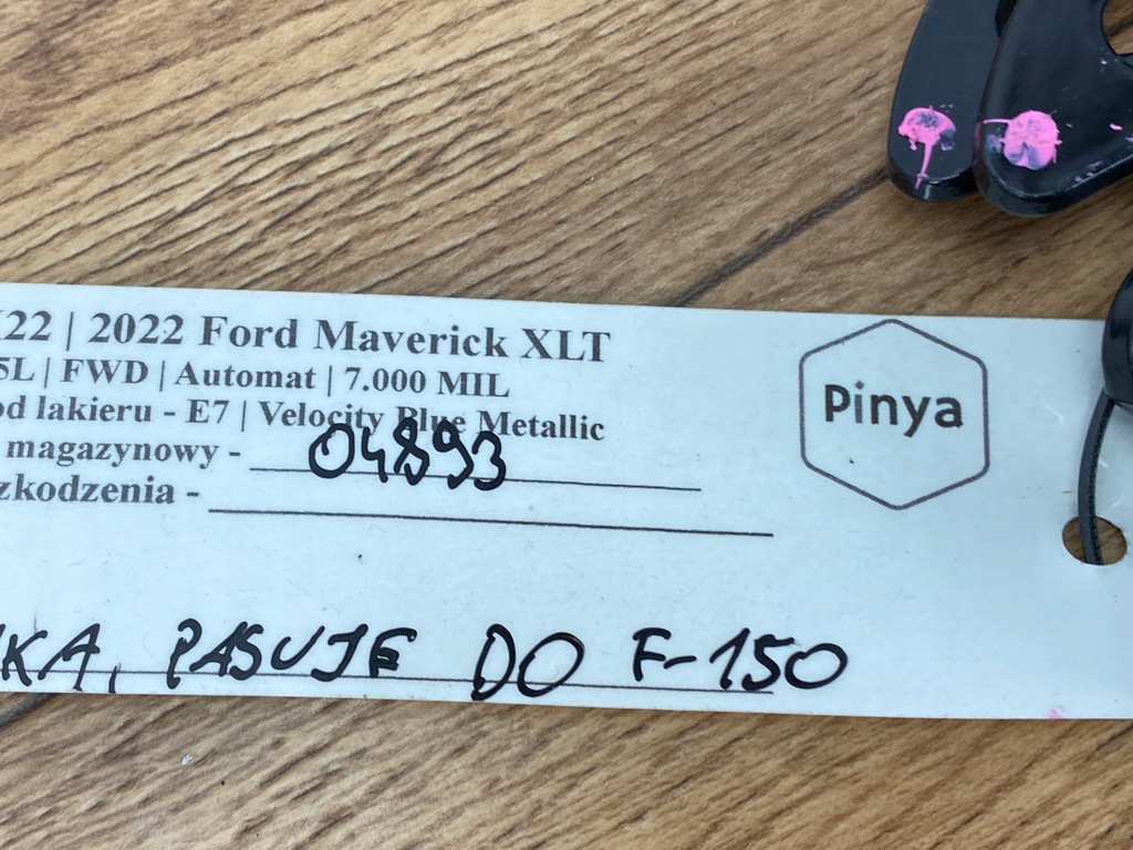 фото №6, Кронштейн кронштейн hak ушко кузов ford f150 2021+ usa