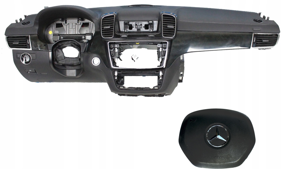 фото №1, Панель приладів консоль подушка безпеки ремені mercedese gls x166