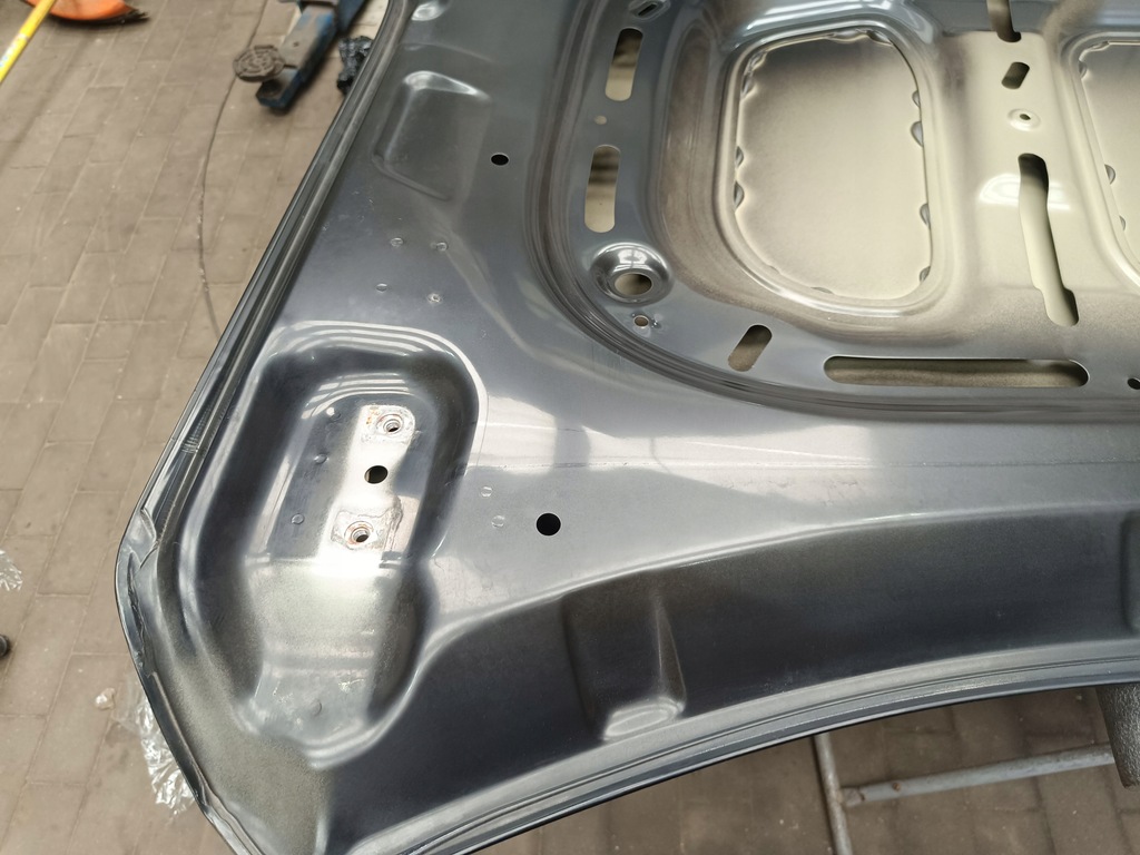 фото №12, Hyundai santa fe iv - капот кришка перед czarna