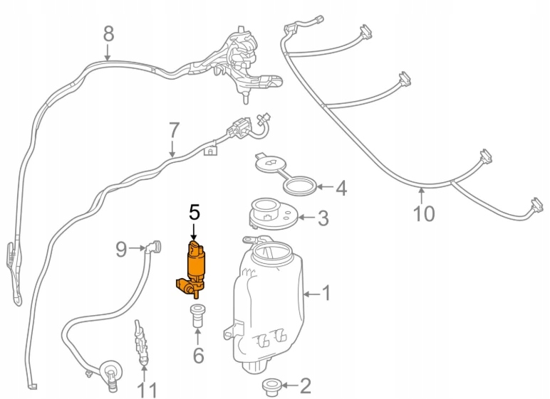 Mb s w222 насос odśrodkowa распылителя стекло a2318660021 Киев