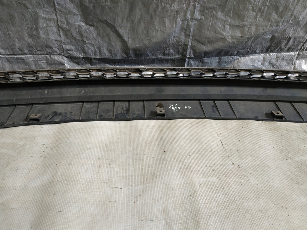 фото №10, Накладка диффузор задний задняя kia ceed iii hb