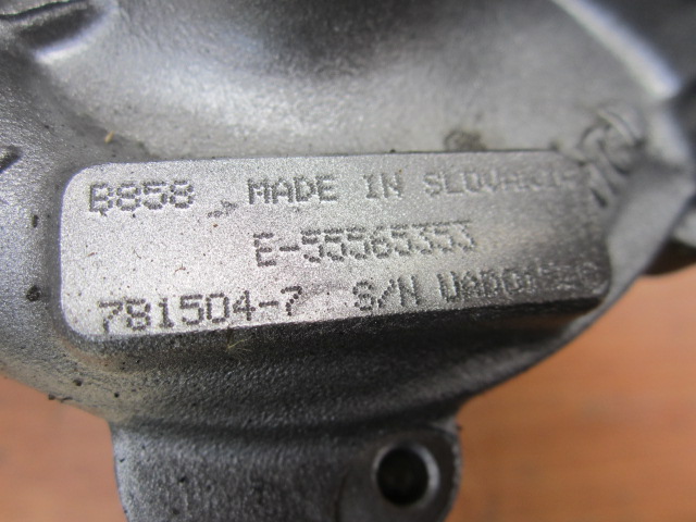 фото №8, Opel astra j 1.4 turbo трубка шланг слив масла 55587854 / turbo 55565353